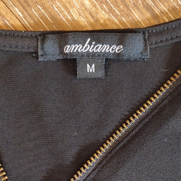 Ambiance Elegant Black Sleeveless Jumpsuit - Picture 2 of 5